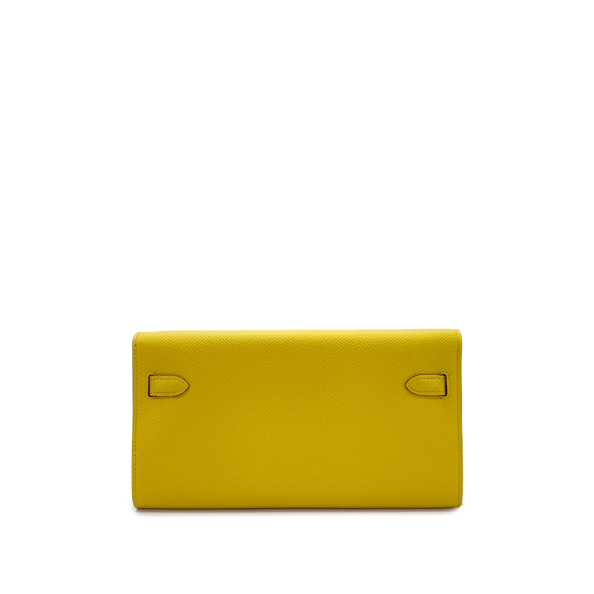 HERMES KELLY WALLET LONG TO GO JAUNE DE NAPLES VEAU EPSOM WALLET SHOULDER BAG B GHW 90282275