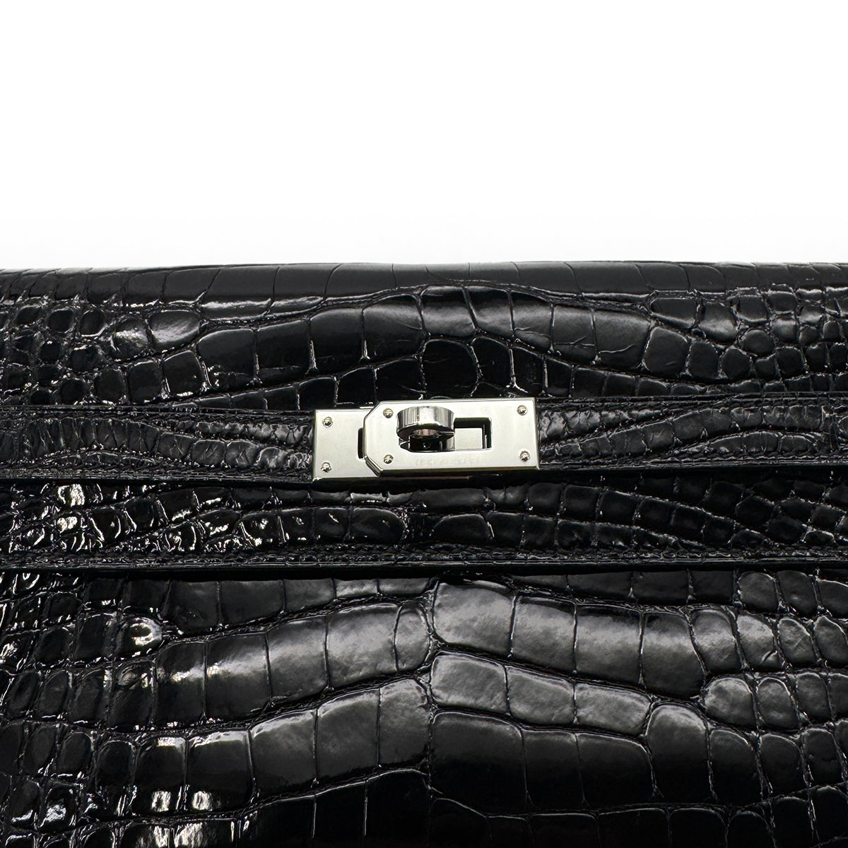 HERMES KELLY WALLET TO GO BLACK ALLIGATOR WALLET SHOULDER BAG U SHW 90283910 - PURPOSE
