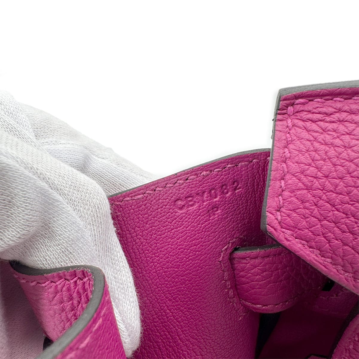 HERMES BIRKIN 30 ROSE PURPLE TOGO HAND BAG C PALLADIUM HARDWARE 90285372 - PURPOSE