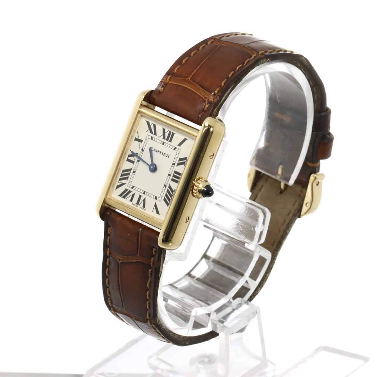 Cartier Tank Louis SM W1529856 Women's Watch, 18K Yellow Gold Quartz Watch, 90289972