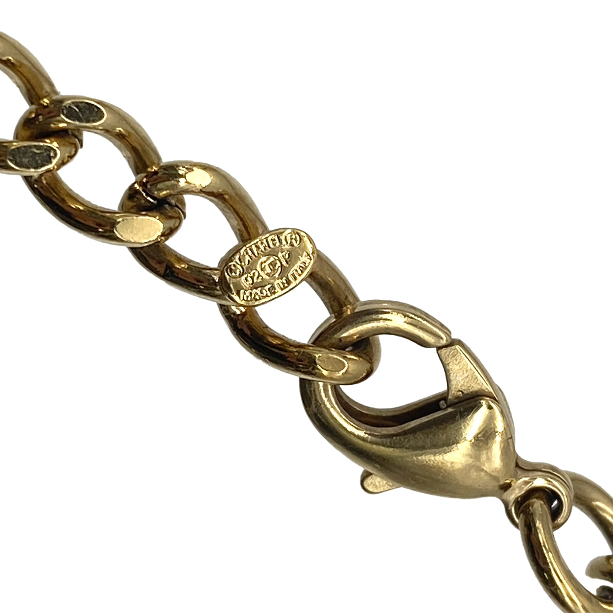 CHANEL NECKLACE SCISSORS COCOMARK RHINESTONE ACCESSORY 02P 90291341