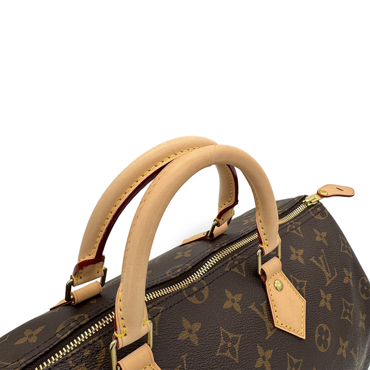 LOUIS VUITTON MONOGRAM SPEEDY 35 HAND BAG BROWN M41107 90298319