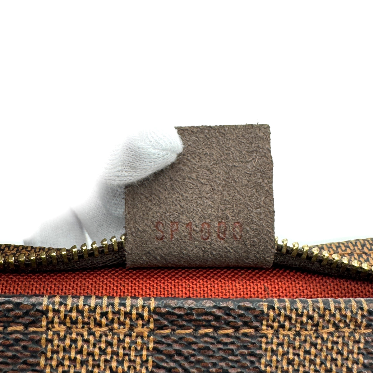 LOUIS VUITTON DAMIER TROUSSE MAKE UP POUCH EBENE N51982 90298323