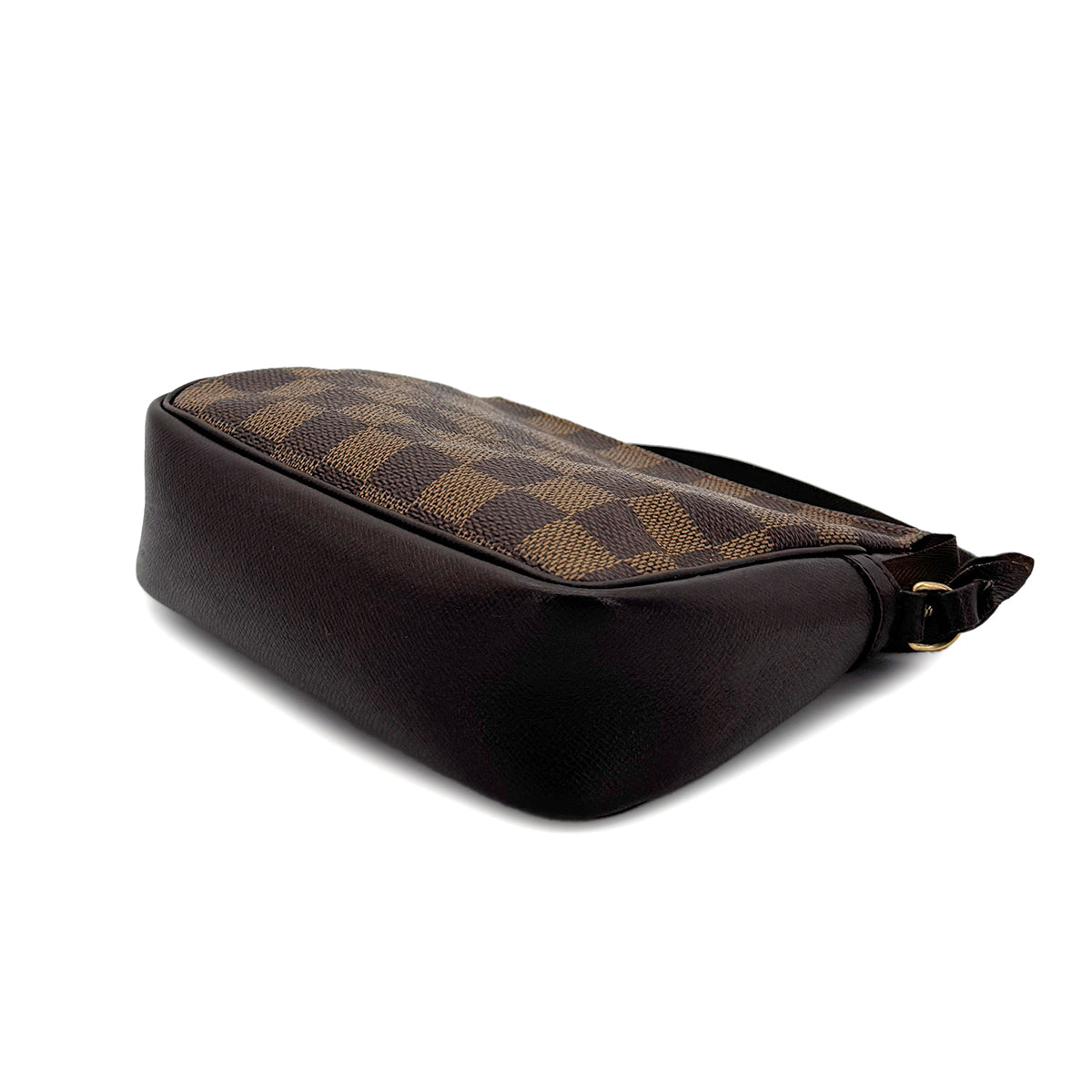 LOUIS VUITTON DAMIER TRUTH MAKEUP POUCH HAND BAG EBENE N51982 90298462