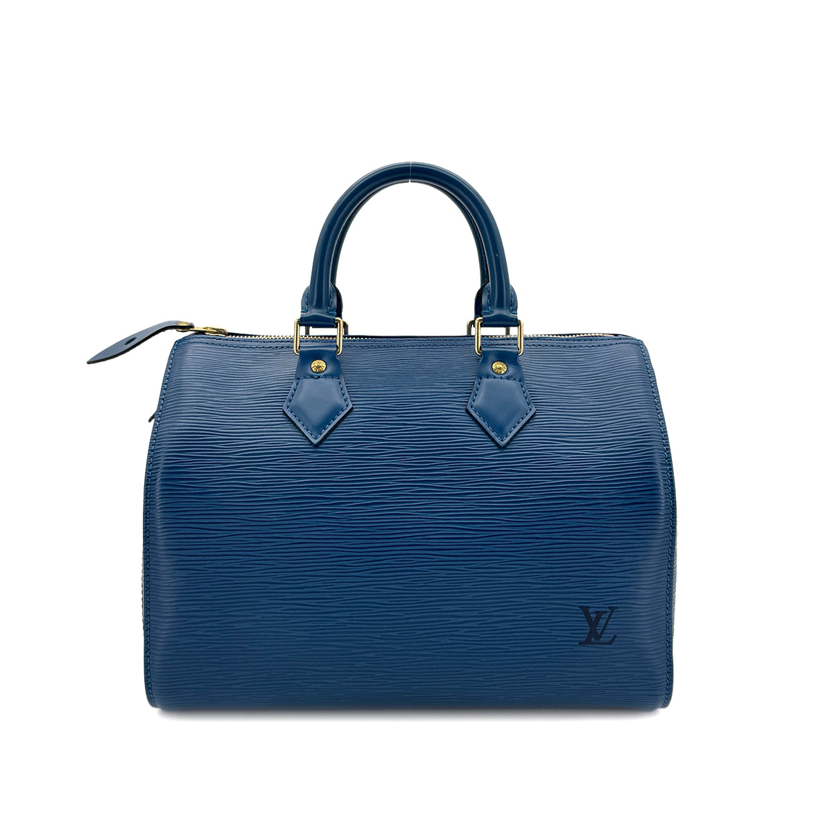 LOUIS VUITTON EPI SPEEDY 25 HAND BAG TOLEDO BLUE LEATHER M43015 90298699