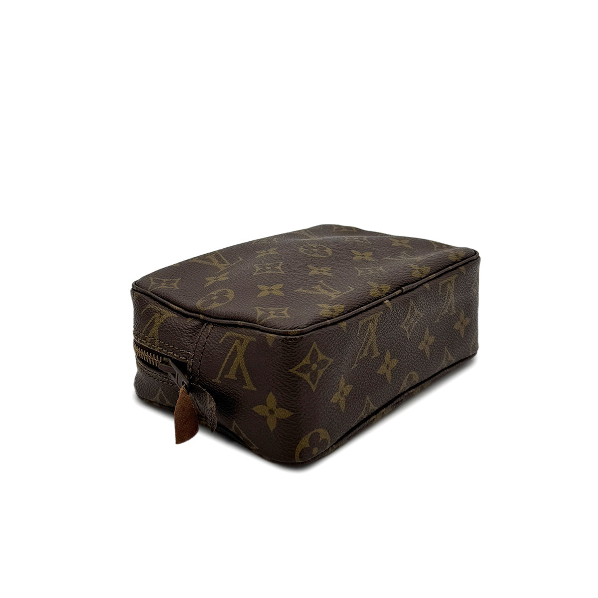 MONOGRAM TROUSSE TOILETTE 18 CLUTCH BAG BROWN M47526 90298700