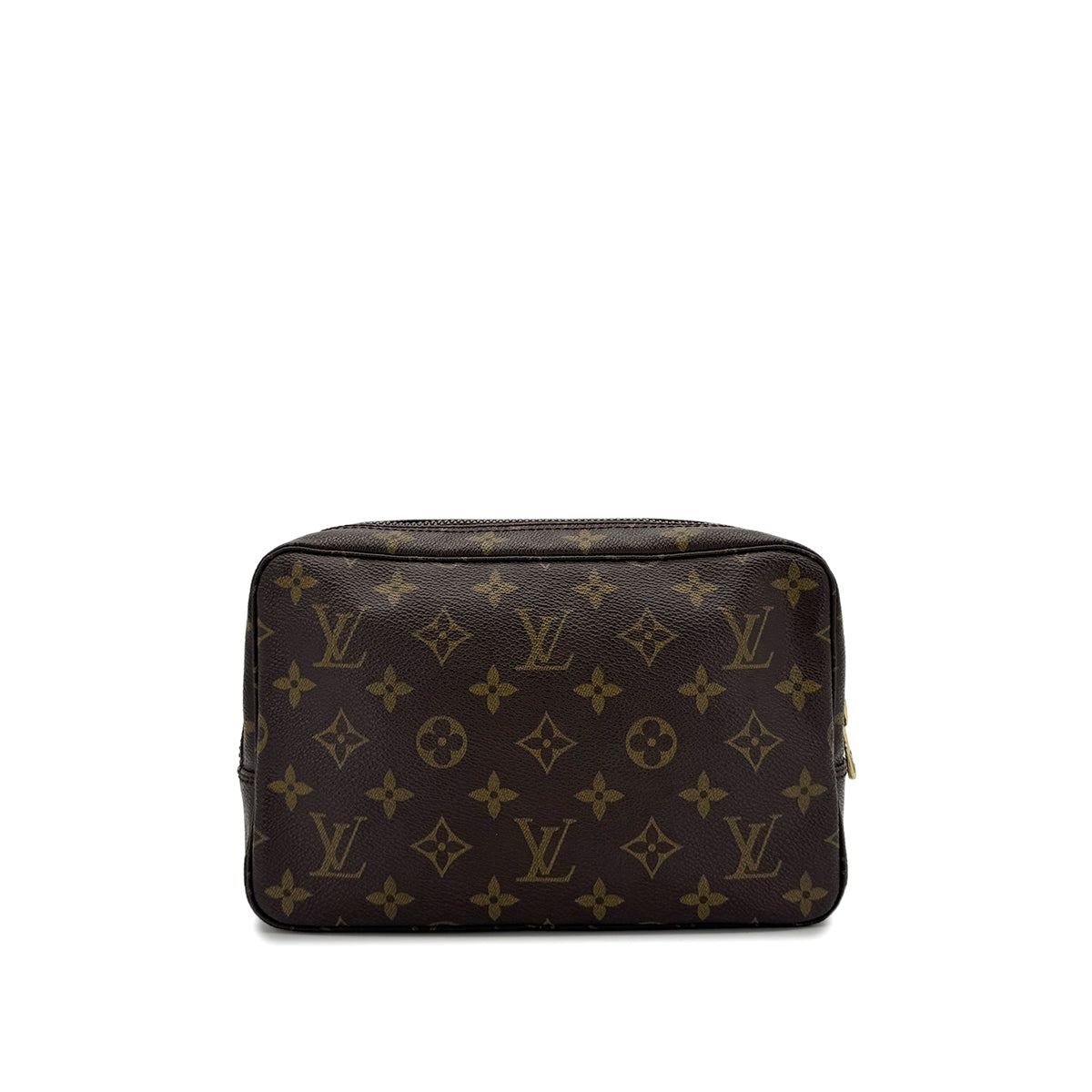LOUIS VUITTON MONOGRAM TROUSSE TOILETTE 23 CLUTCH BAG BROWN M47524 90298702