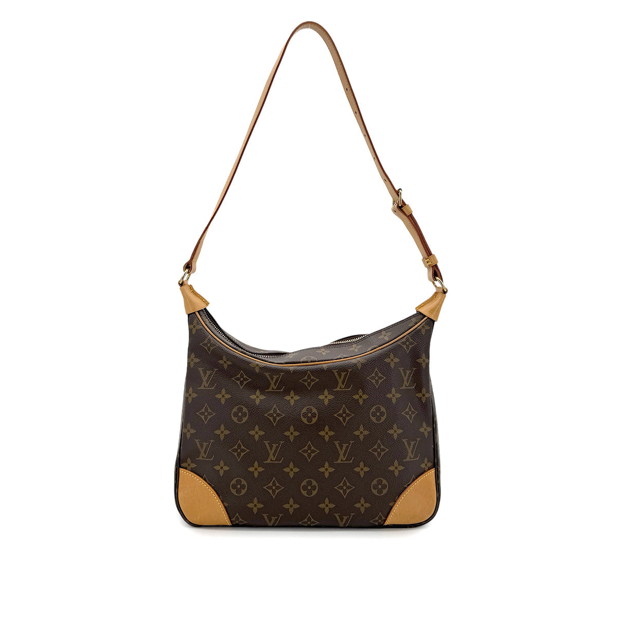LOUIS VUITTON MONOGRAM BOULOGNE SHOULDER BAG BROWN M51265 90298703