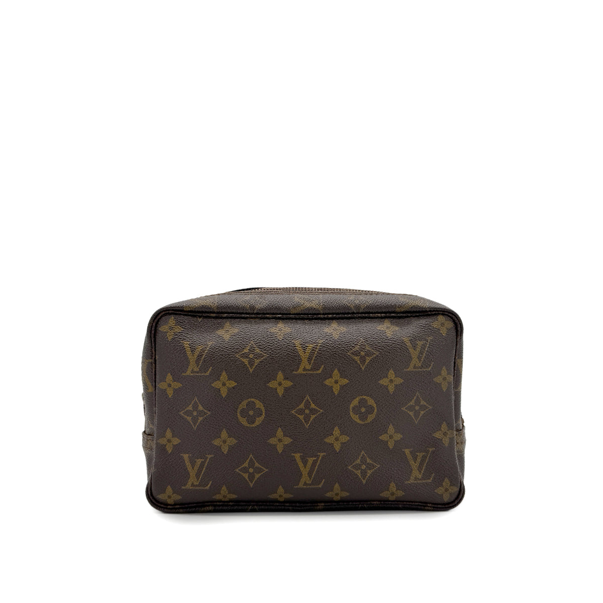 LOUIS VUITTON MONOGRAM TROUSSE TOILETTE 23 CLUTCH BAG BROWN M47524 90298705