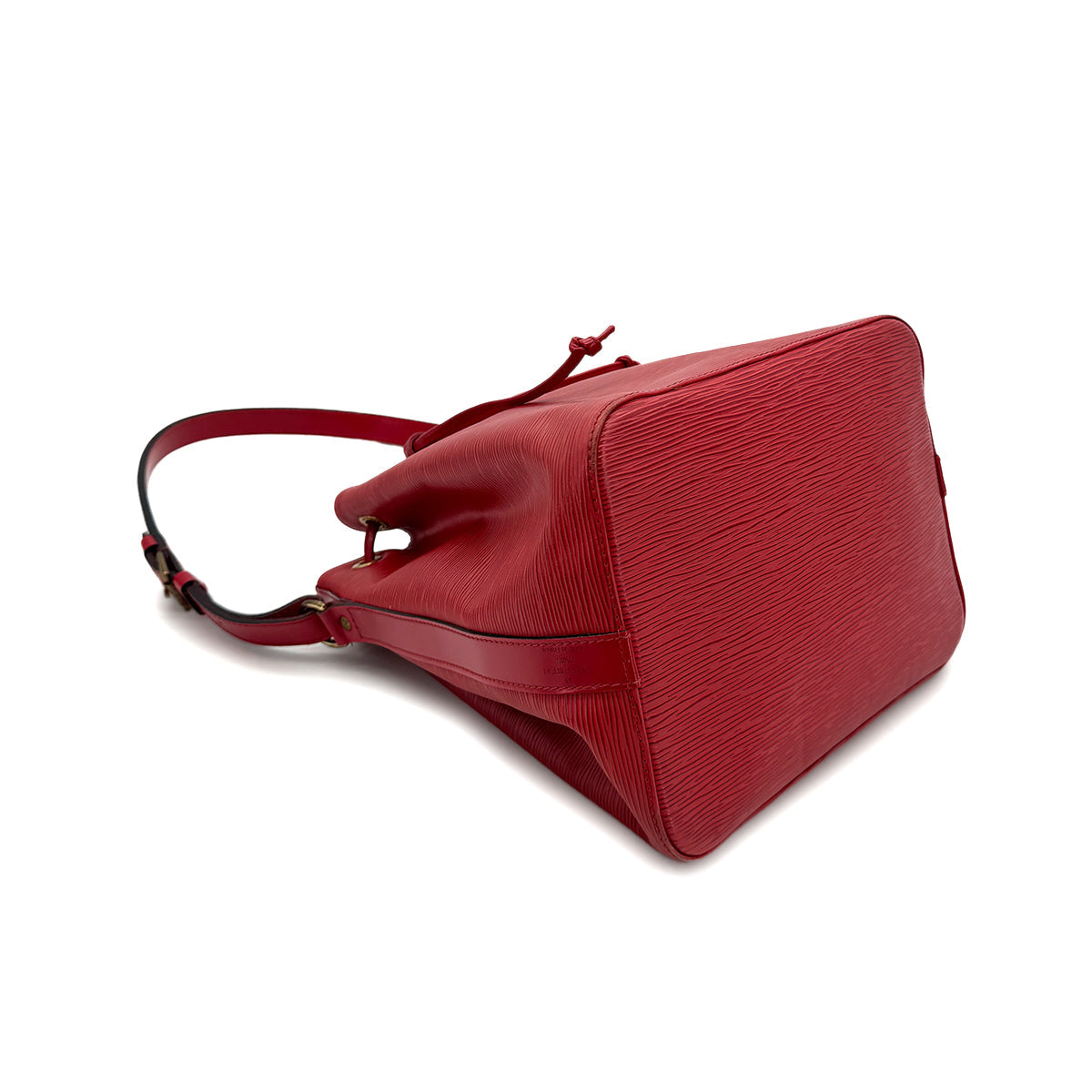 LOUIS VUITTON EPI PETIT NOE SHOULDER BAG CASTILIAN RED LEATHER M44107 90298713