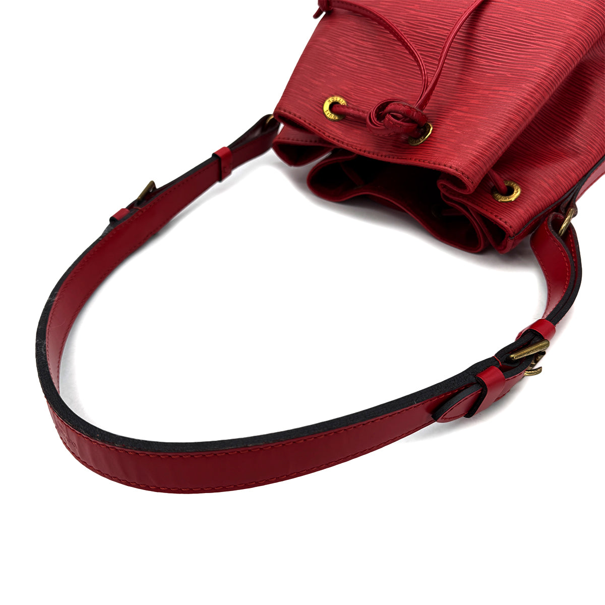 LOUIS VUITTON EPI PETIT NOE SHOULDER BAG CASTILIAN RED LEATHER M44107 90298713