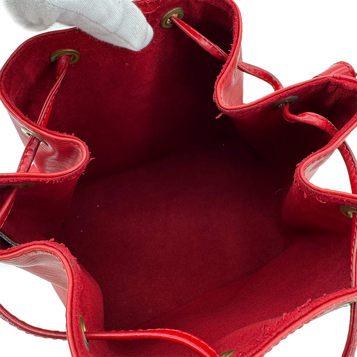 LOUIS VUITTON EPI PETIT NOE SHOULDER BAG CASTILIAN RED LEATHER M44107 90298713