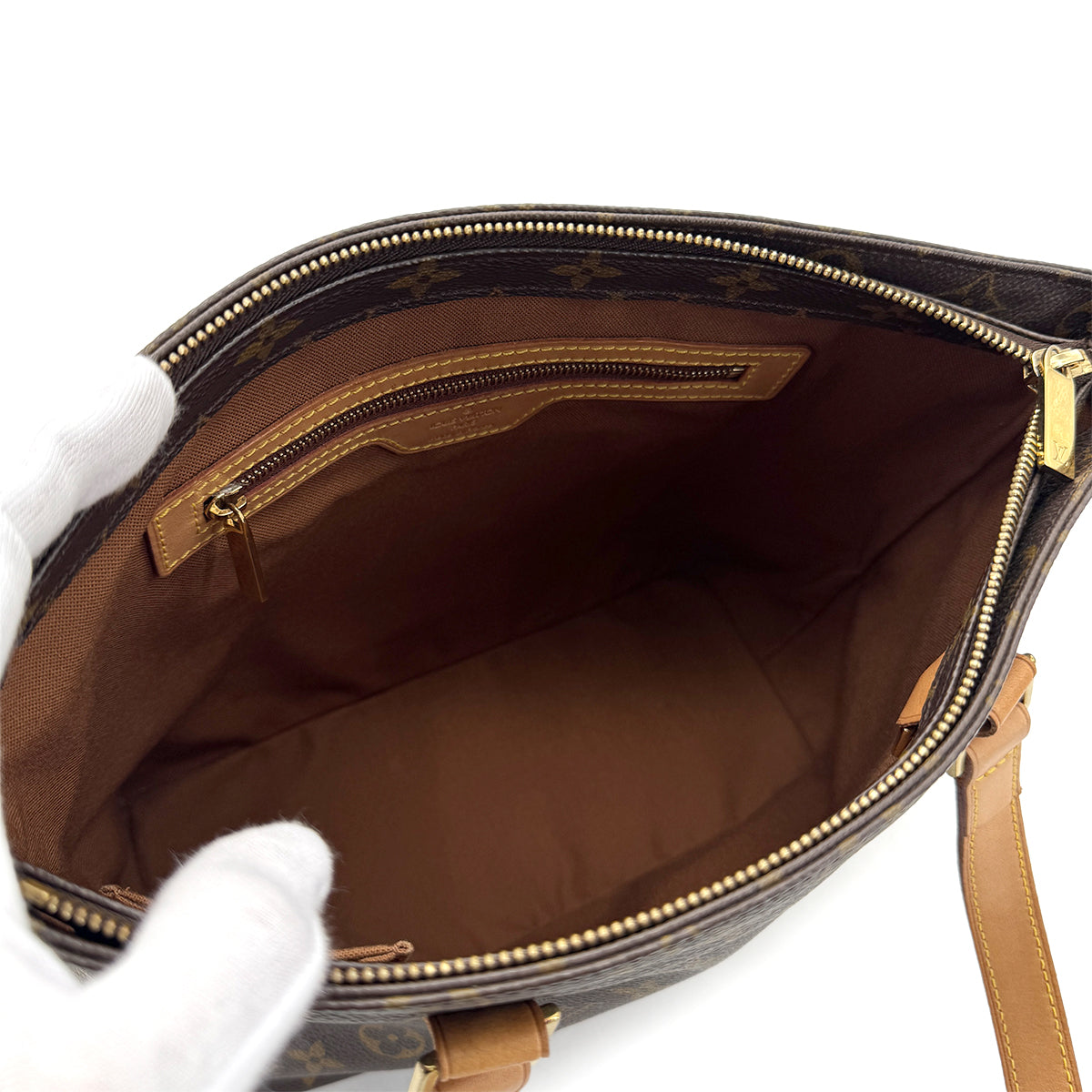 LOUIS VUITTON MONOGRAM CABAS PIANO TOTE BAG BROWN M51148 90298720