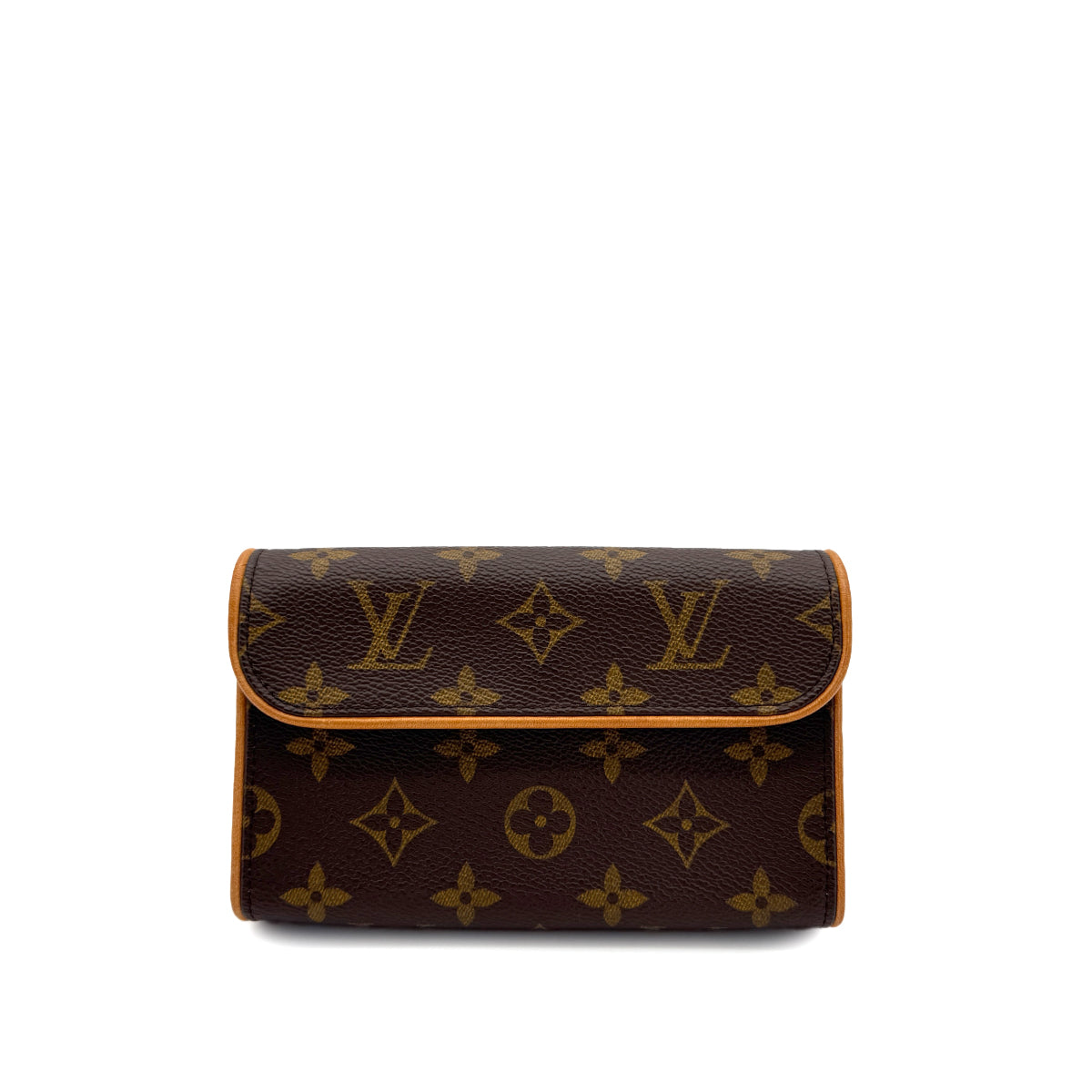LOUIS VUITTON MONOGRAM POCHETTE FLORENTINE BELT BAG BROWN M51855 90298732
