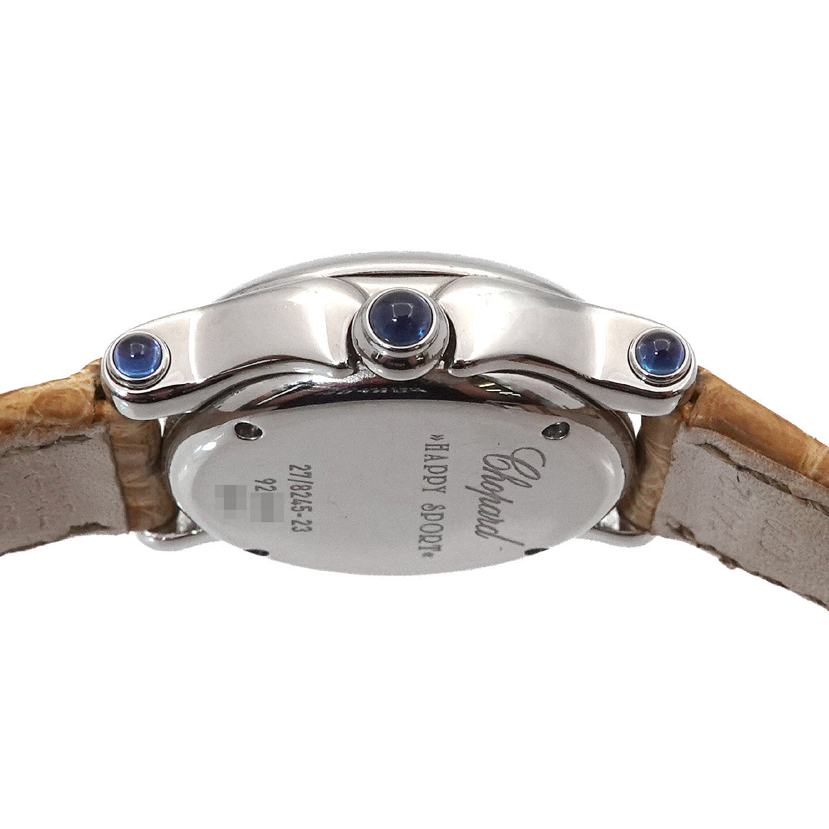 Chopard Happy Sports 27 8245 23 Women's Watch with 5 Moving Diamonds and White Quartz Movement, 90299037