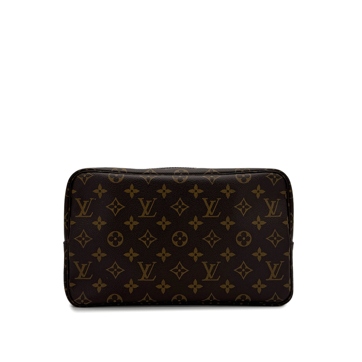 LOUIS VUITTON MONOGRAM TROUSSE TOILETTE 28 CLUTCH BAG BROWN M47522 90299059