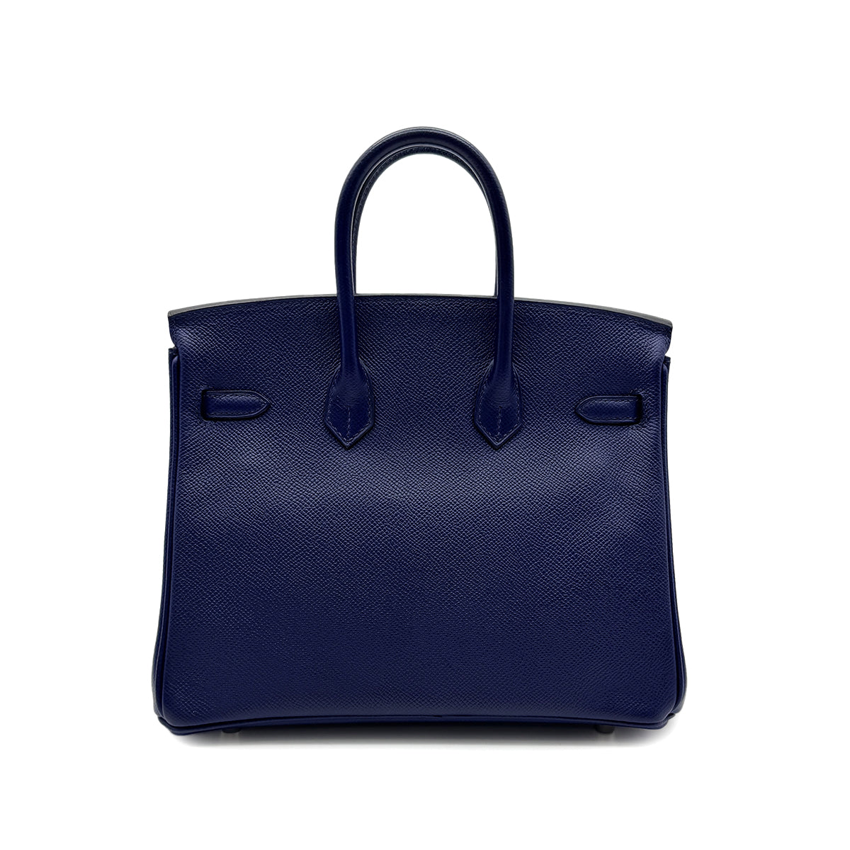HERMES BIRKIN 25 BLUE SAPHIR EPSOM HAND BAG □Q SHW 90299355