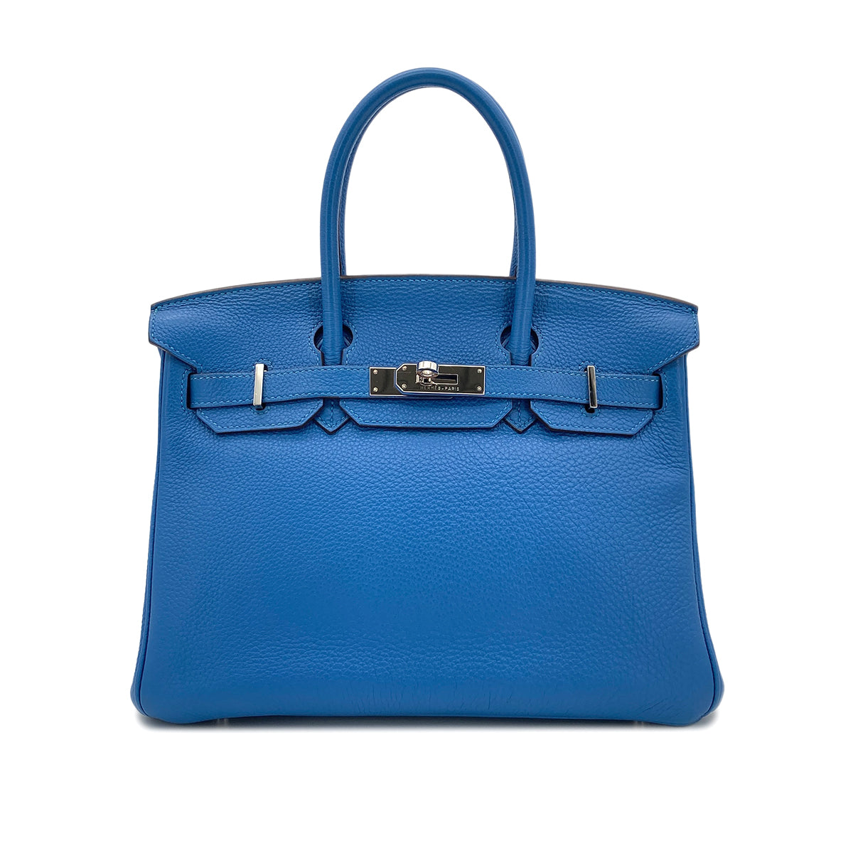 HERMES BIRKIN 30 MYKONOS TOGO HAND BAG □O SHW 90299591