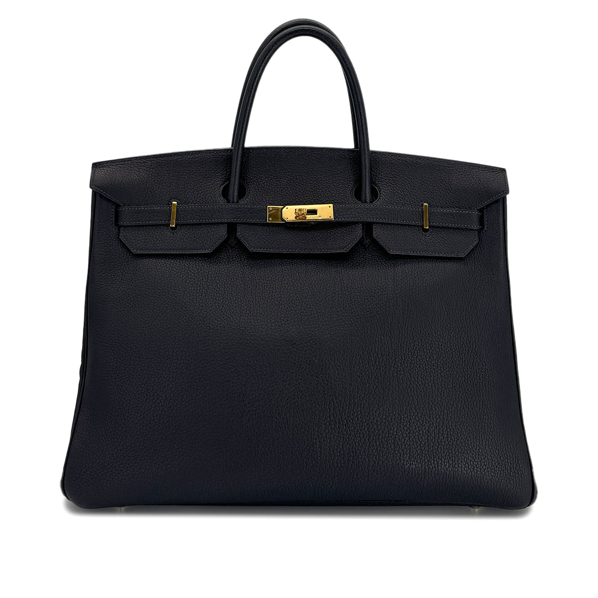 HERMES BIRKIN 40 BLUE INDIGO TOGO HAND BAG □D GHW 90299751