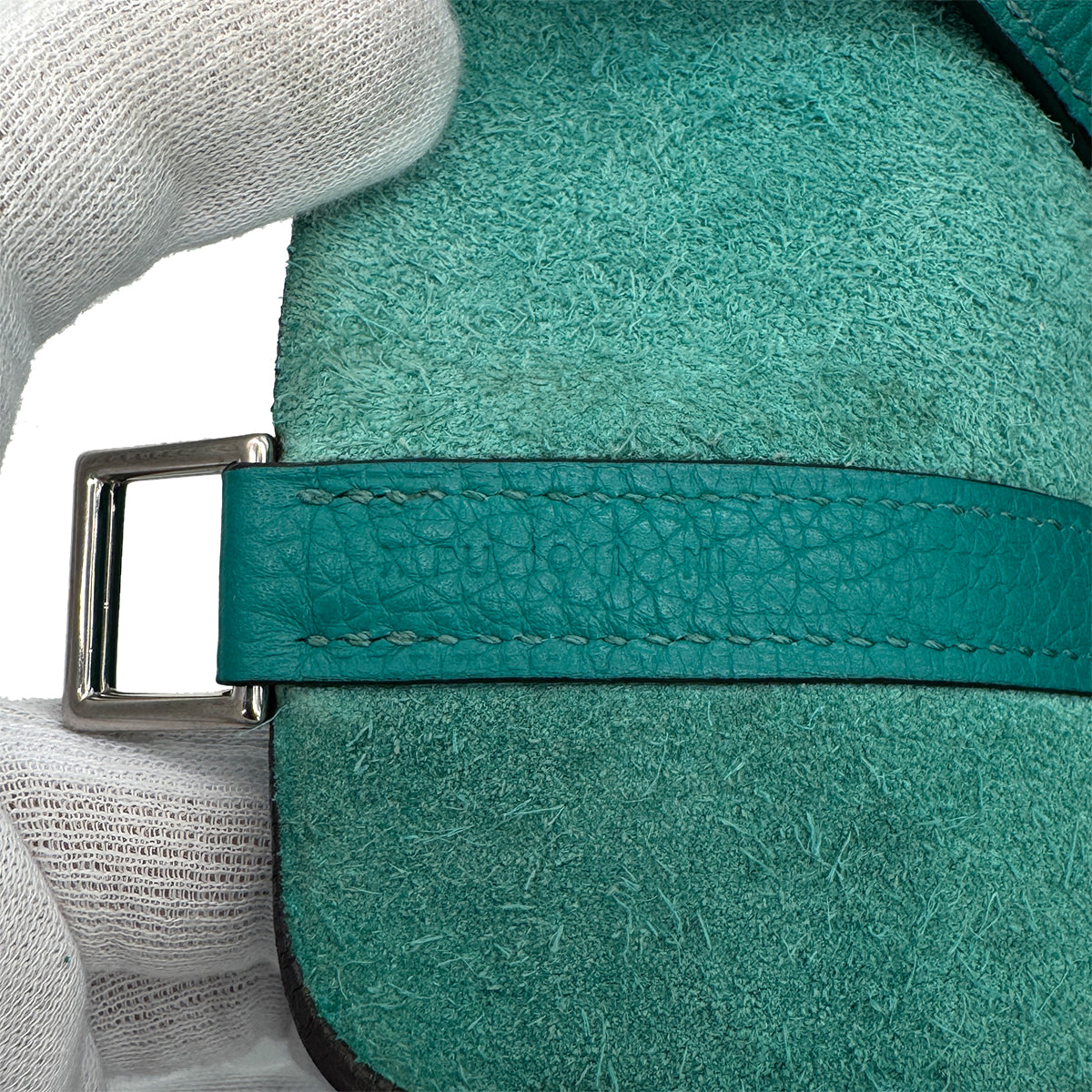 HERMES PICOTIN LOCK MM BLUE PAON TAURILLON CLEMENCE HAND BAG X SHW 90299818