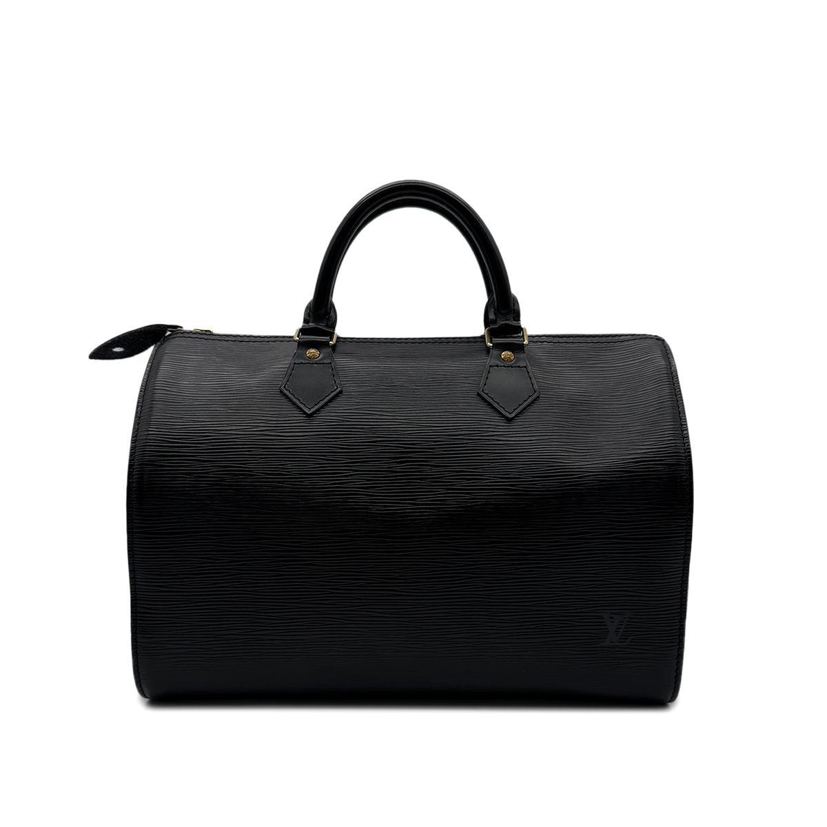 LOUIS VUITTON EPI SPEEDY 30 HAND BAG NOIR LEATHER M59022 90301085