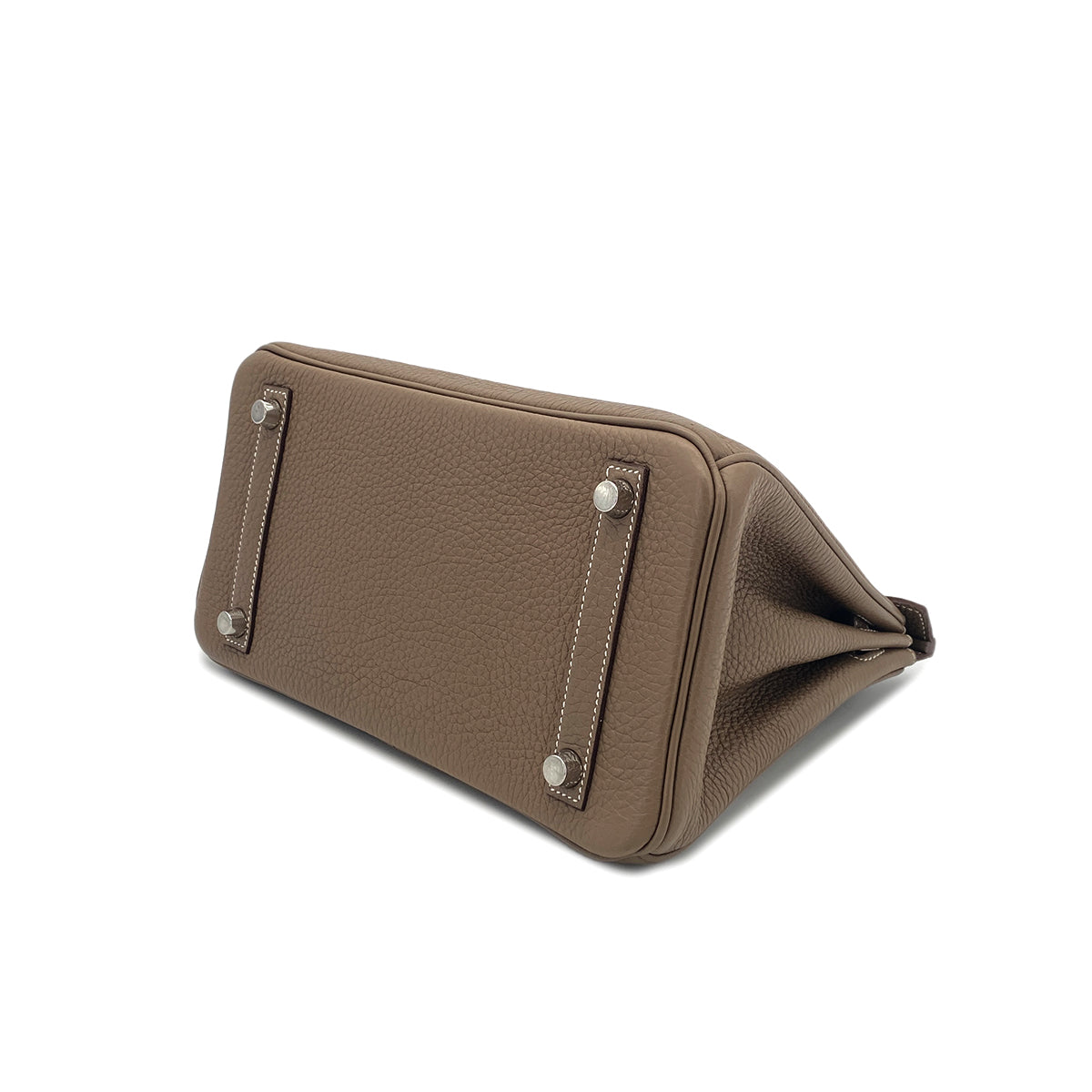 HERMES BIRKIN 25 ETOUPE TOGO HAND BAG □O SHW 90301086