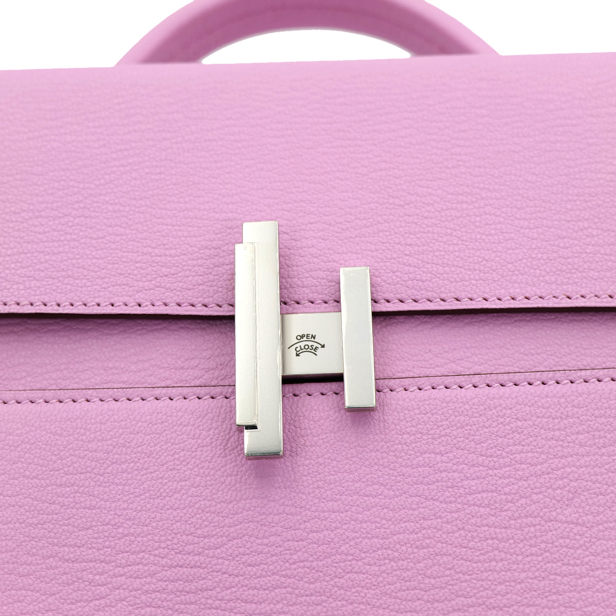 HERMES CINHETIC TO GO MAUVE SYLVESTRE CHEVRE HAND SHOULDER BAG D SHW 90301638 - PURPOSE