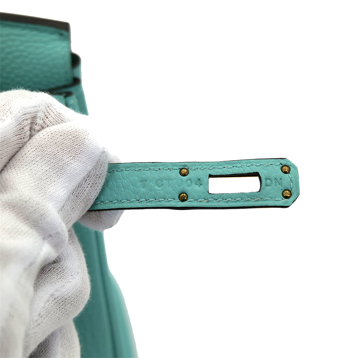 HERMES BIRKIN 25 BLUE SAINT CYR TOGO HAND BAG T GHW 90301656