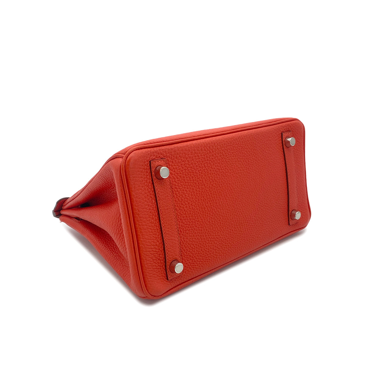 HERMES BIRKIN 25 CAPUCINE TOGO HAND BAG □Q SHW 90301716