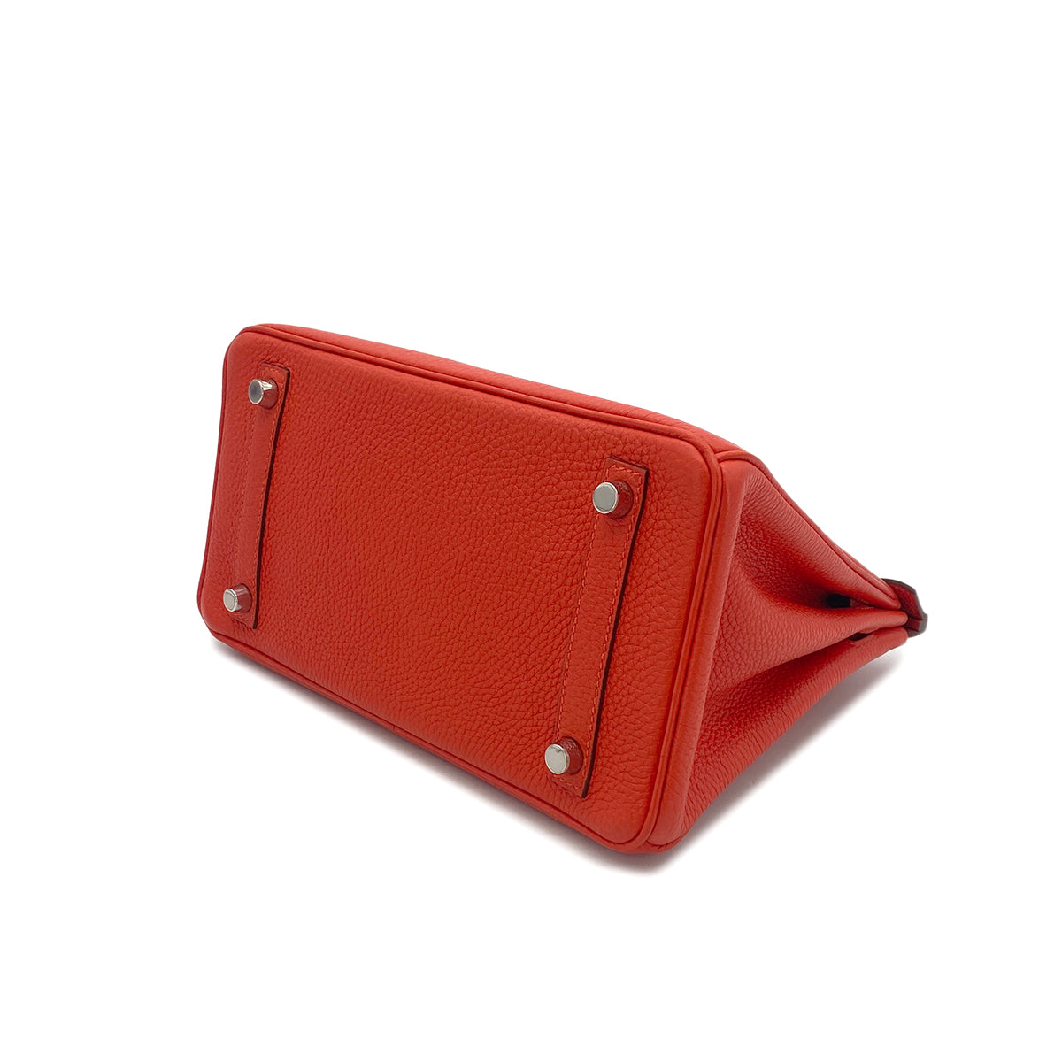 HERMES BIRKIN 25 CAPUCINE TOGO HAND BAG □Q SHW 90301716