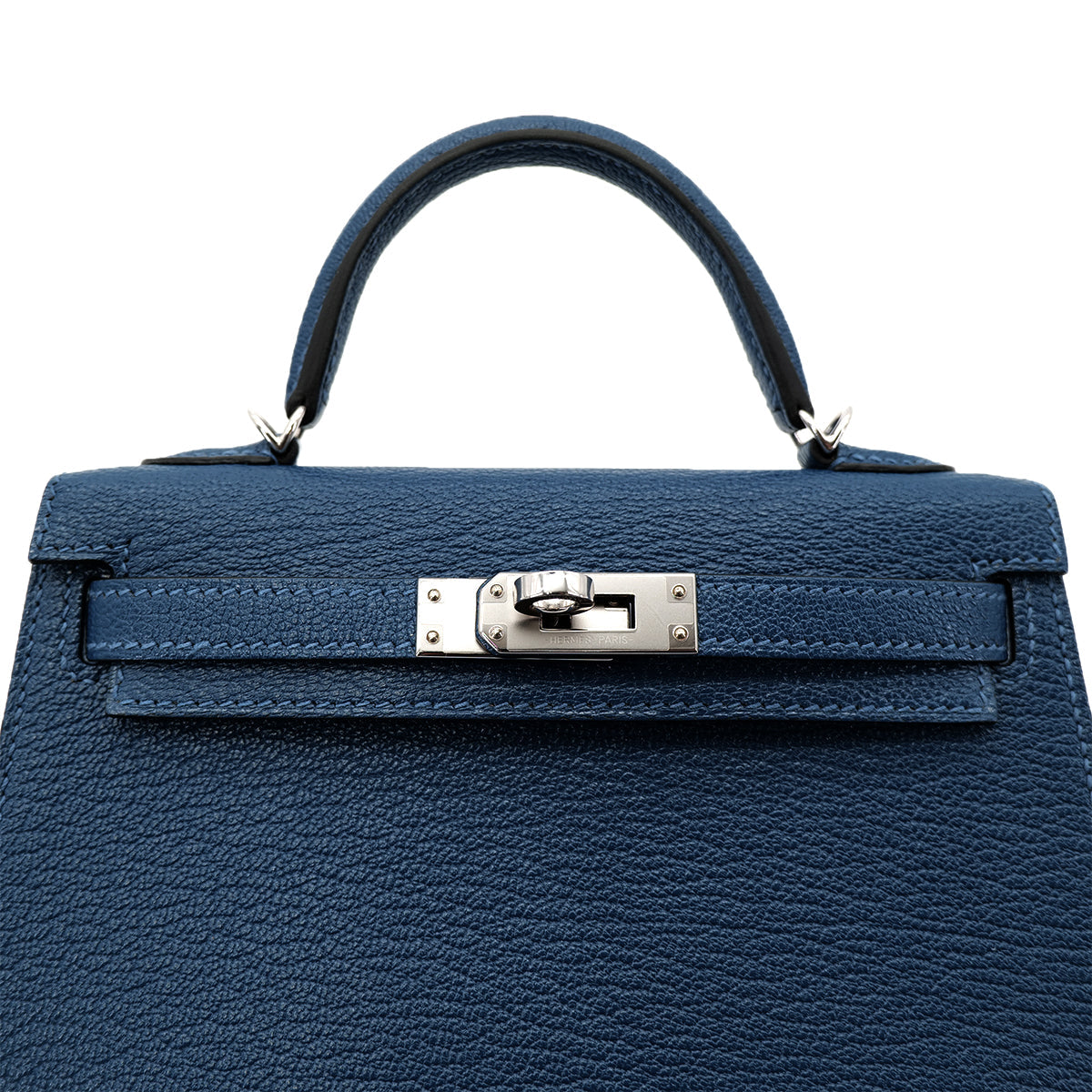 HERMES MINI KELLY 2 VERSO DEEP BLUE ORIGANO CHEVRE MYSORE HAND SHOULDER BAG U SHW 90302851