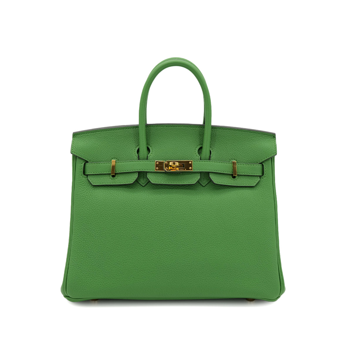 HERMES BIRKIN 25 VERT YUCCA TOGO HAND BAG B GHW 90302884