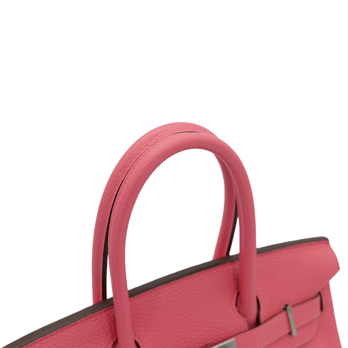HERMES BIRKIN 30 ROSE LIPSTICK TAURILLON CLEMENCE HAND BAG Y SHW 90302929
