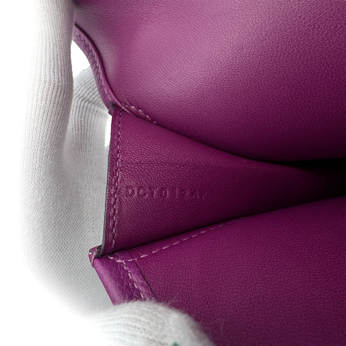 HERMES JIGE ELAN 29 ANEMONE EVERCOLOR CLUTCH BAG D 90303069