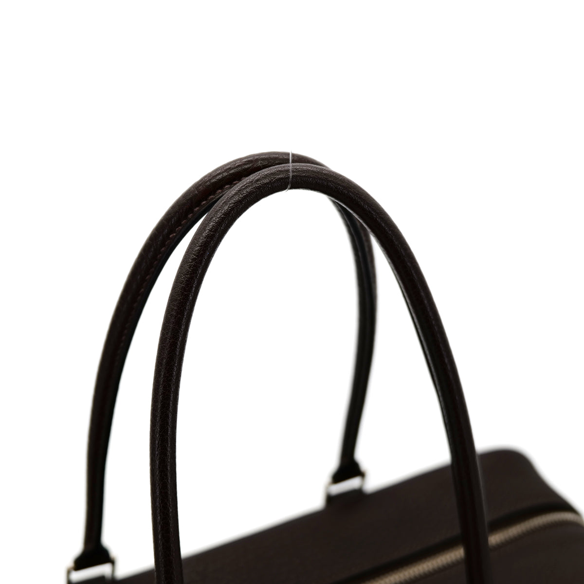 HERMES PLUME 32 EBENE FJORD HAND BAG □J PHW 90303900