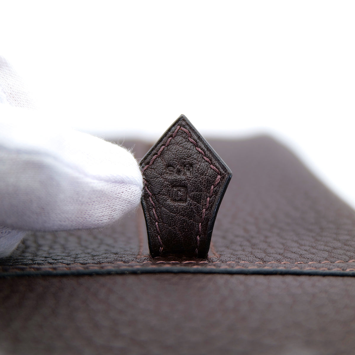 HERMES PLUME 32 EBENE FJORD HAND BAG □J PHW 90303900