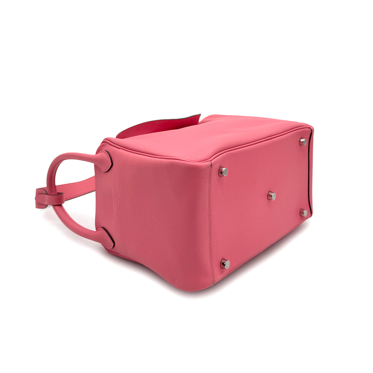 HERMES LINDY 30 ROSE AZALEE EVERCOLOR SHOULDER BAG D PHW 90304180