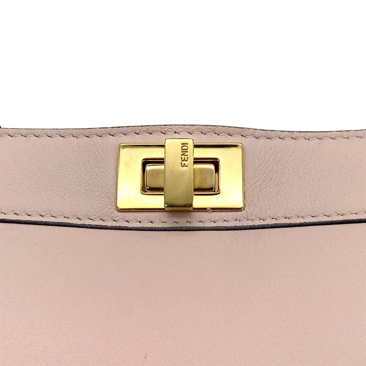 FENDI PEEKABOO ISEEU PETIT HAND SHOULDER BAG PINK LEATHER 8BN335 90304717