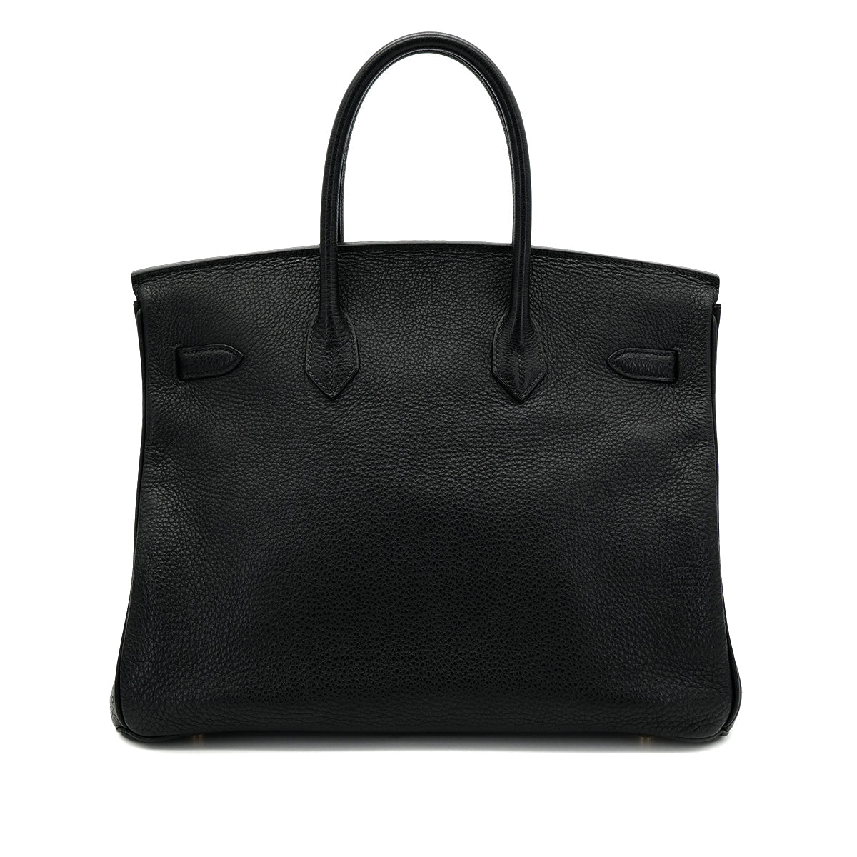 HERMES BIRKIN 35 BLACK TOGO HAND BAG □D GHW 90304730