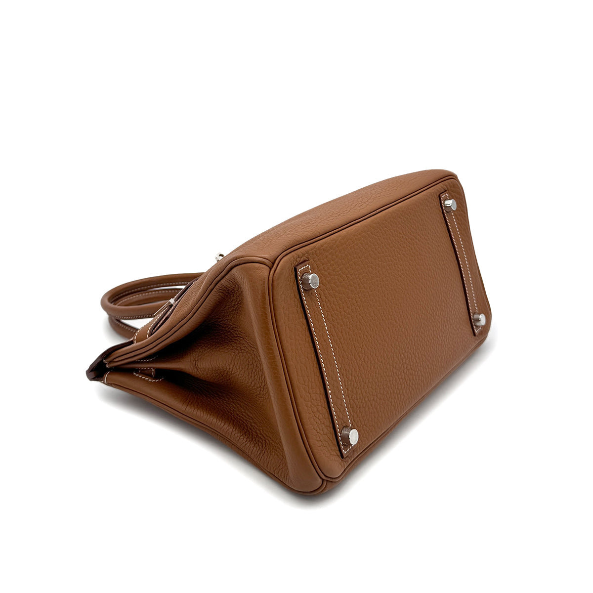 HERMES BIRKIN 30 GOLD TOGO HAND BAG □K GHW 90304919