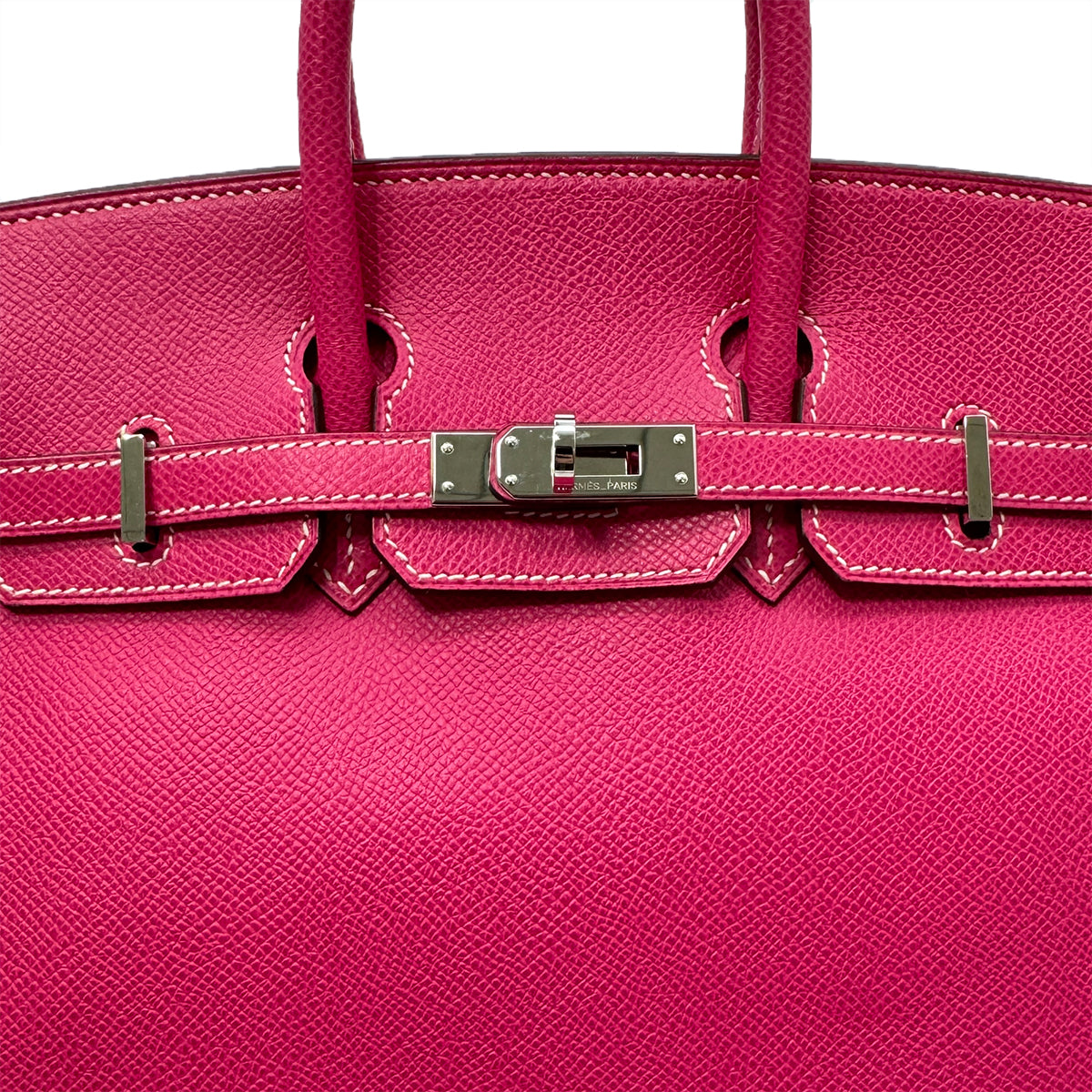 HERMES CANDY BIRKIN 25 ROSE TYRIEN RUBIS VEAU EPSOM HAND BAG □O PHW 90305234