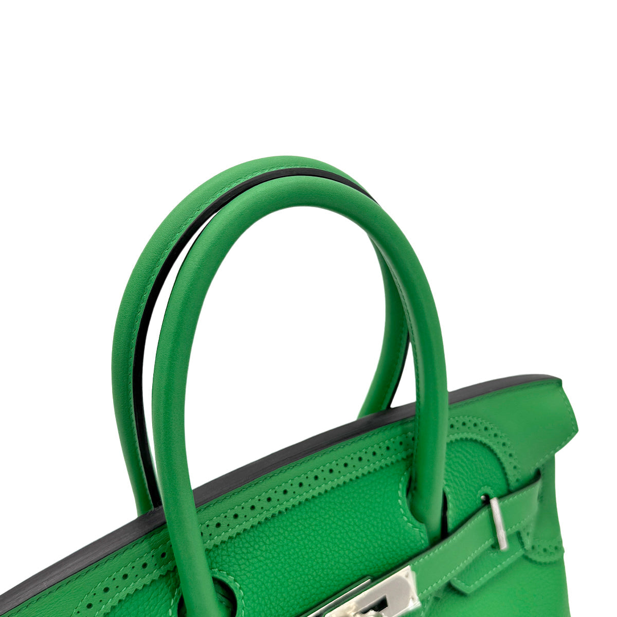 HERMES BIRKIN 30 GHILLIES BAMBOU TOGO SWIFT HAND BAG T PALLADIUM HARDWARE 90305240 - PURPOSE