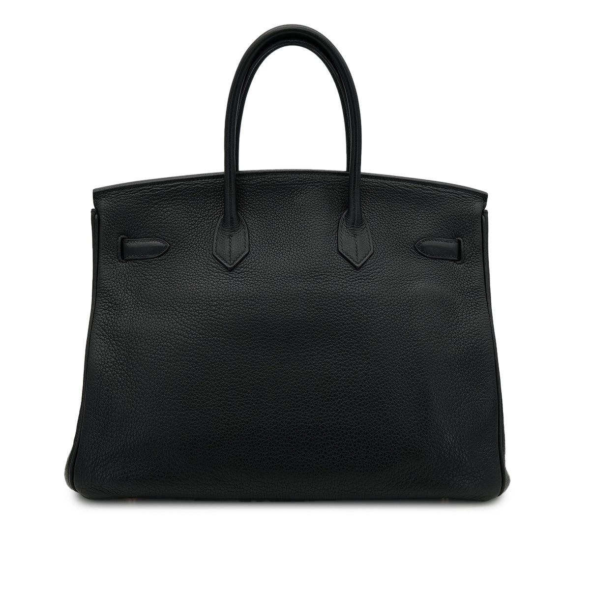 HERMES BIRKIN 35 BLACK TAURILLON CLEMENCE HAND BAG □K GHW 90305897