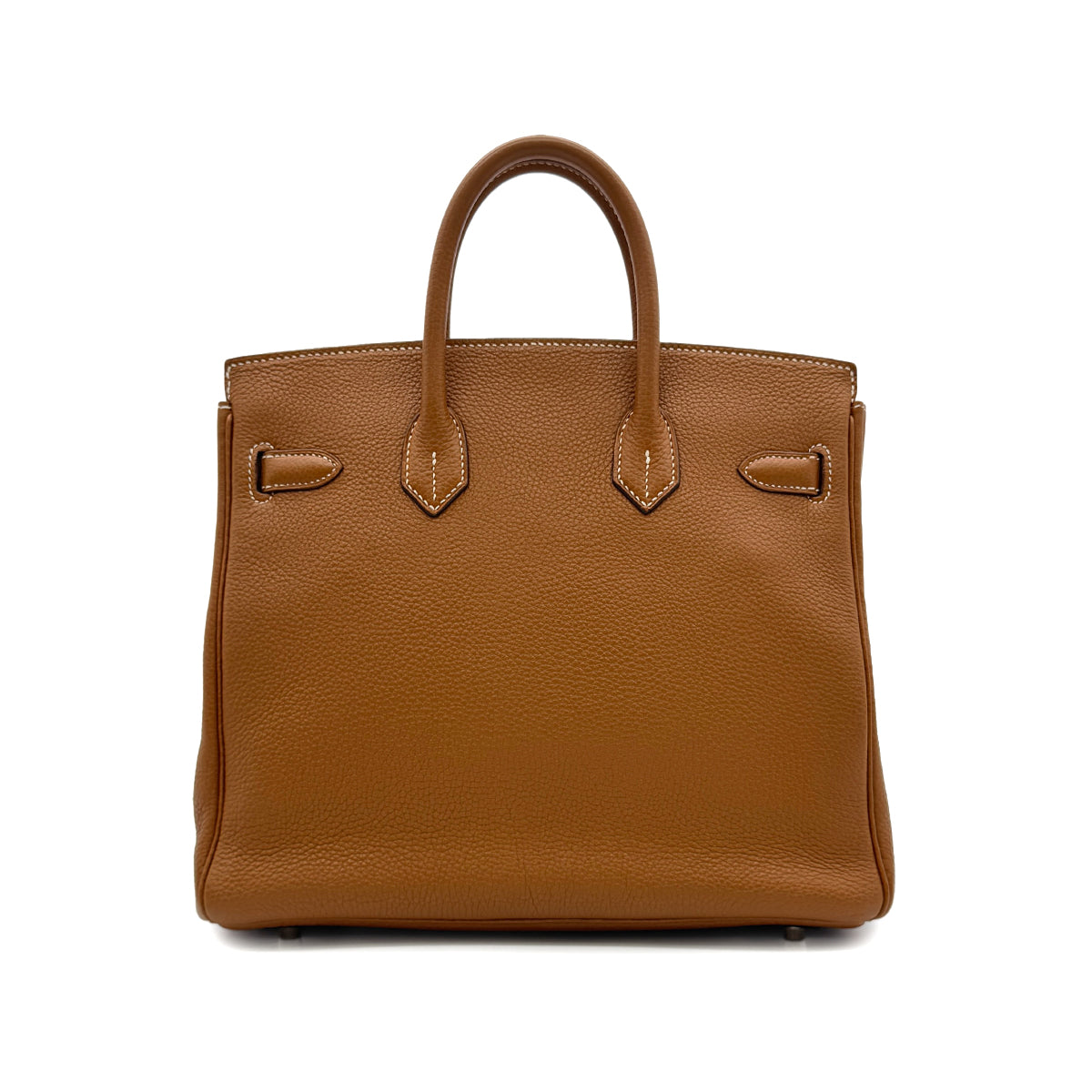 HERMES HAUT A COURROIES 28 GOLD TOGO HAND BAG □I PHW 90306278