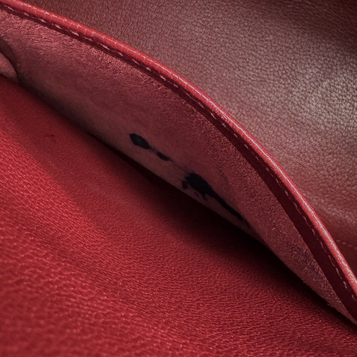 HERMES KELLY 32 RETOURNE ROUGE H BOXCALF VIBRATO HAND SHOULDER BAG □E PHW 90307019