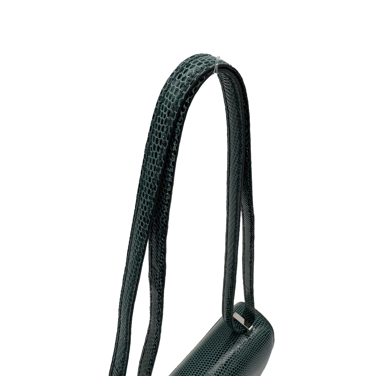 HERMES CONSTANCE MINI 18 VERT CYPRESS LIZARD SHOULDER BAG U PHW 90307375