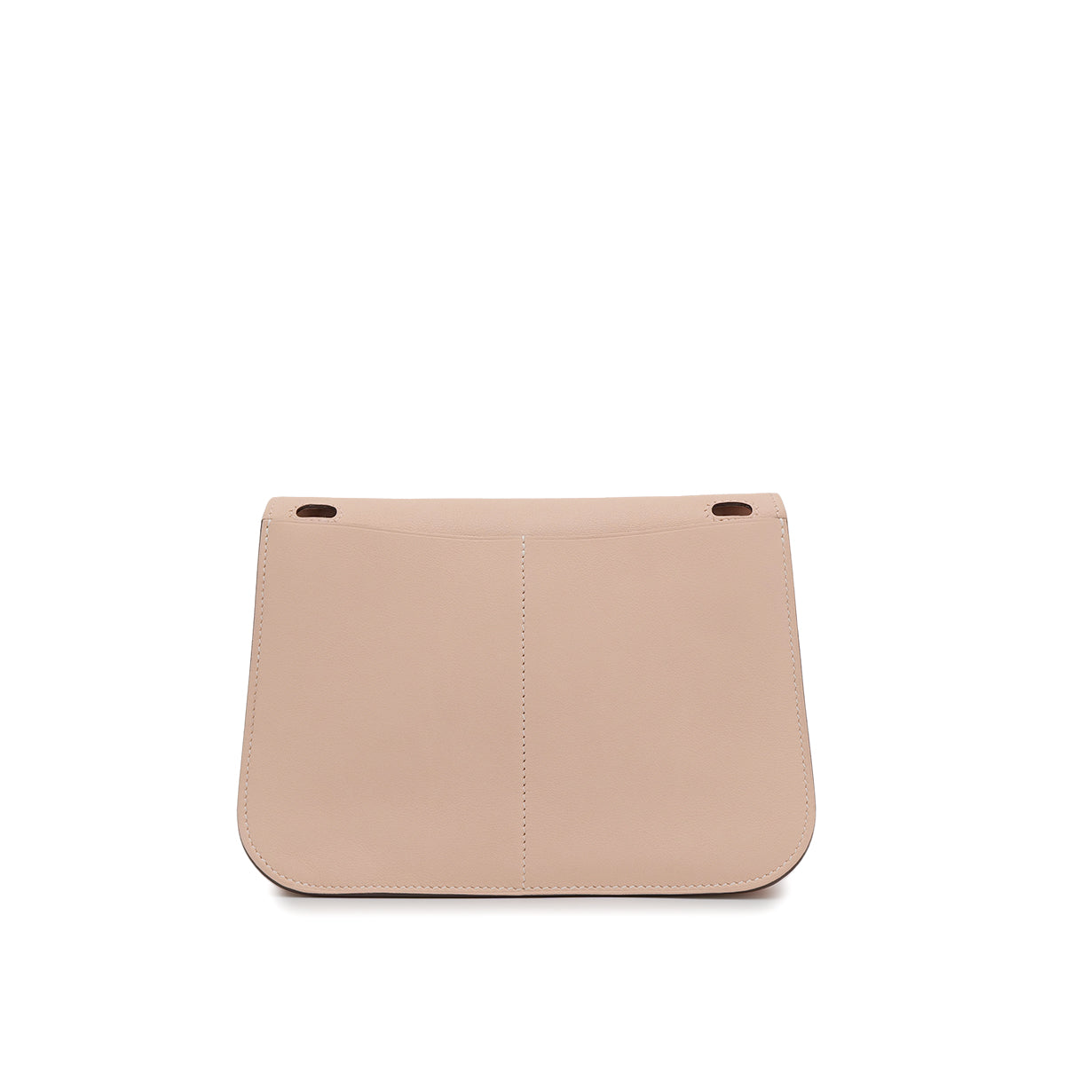 HERMES HALZAN MINI ROSE EGLANTINE VEAU SWIFT HAND SHOULDER BAG X PALLADIUM HARDWARE 90308204