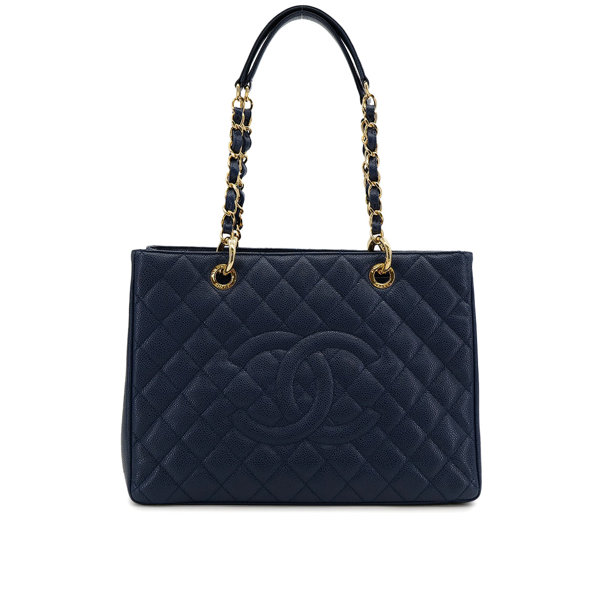 CHANEL GST COCOMARK CHAIN TOTE BAG NAVY CAVIAR SKIN 90308979 - PURPOSE