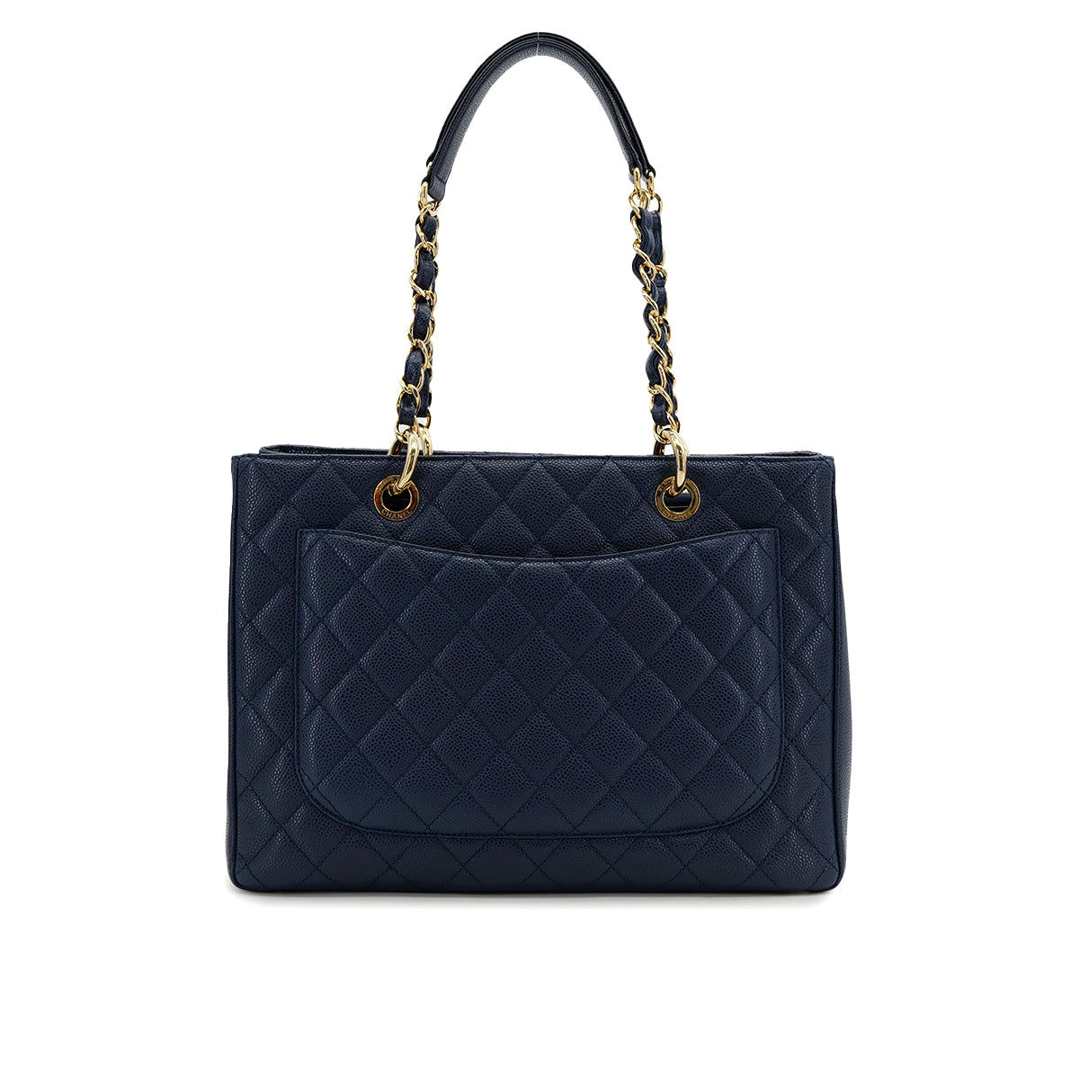CHANEL GST COCOMARK CHAIN TOTE BAG NAVY CAVIAR SKIN 90308979 - PURPOSE