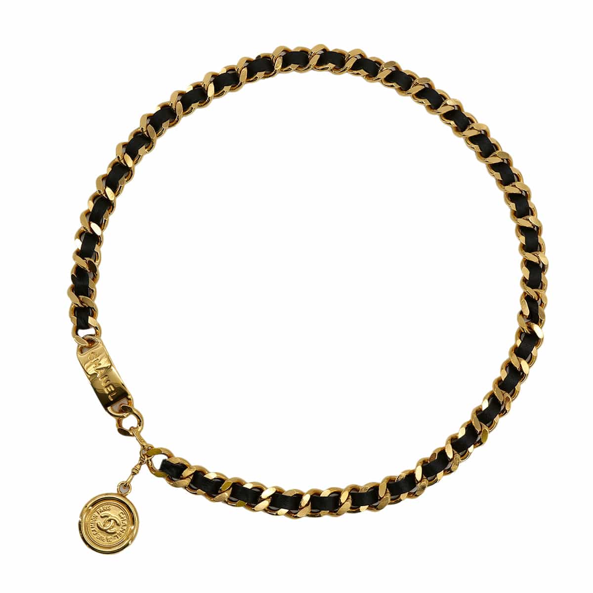 CHANEL VINTAGE CHAIN BELT LEATHER COCOMARK 95A ACCESSORY 90309019 - PURPOSE